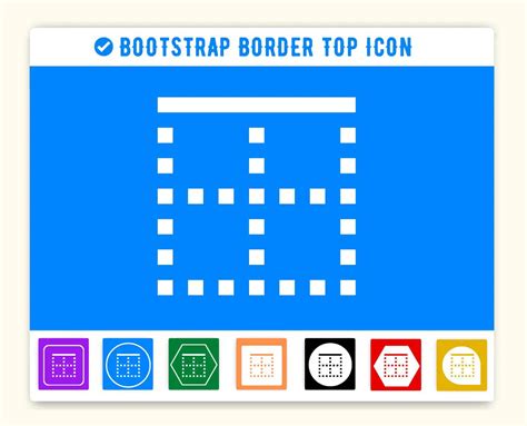 bootstrap border top